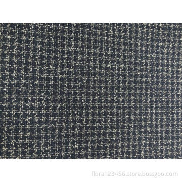 Plaid Polyester blended fabric for dress